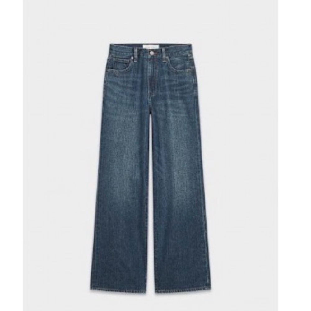 Denim Forum Dark Blue Flare Jeans